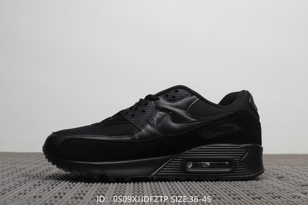 110  耐克Nike Air Max 90 后置小气泡气垫缓震跑鞋！号码：36-45
