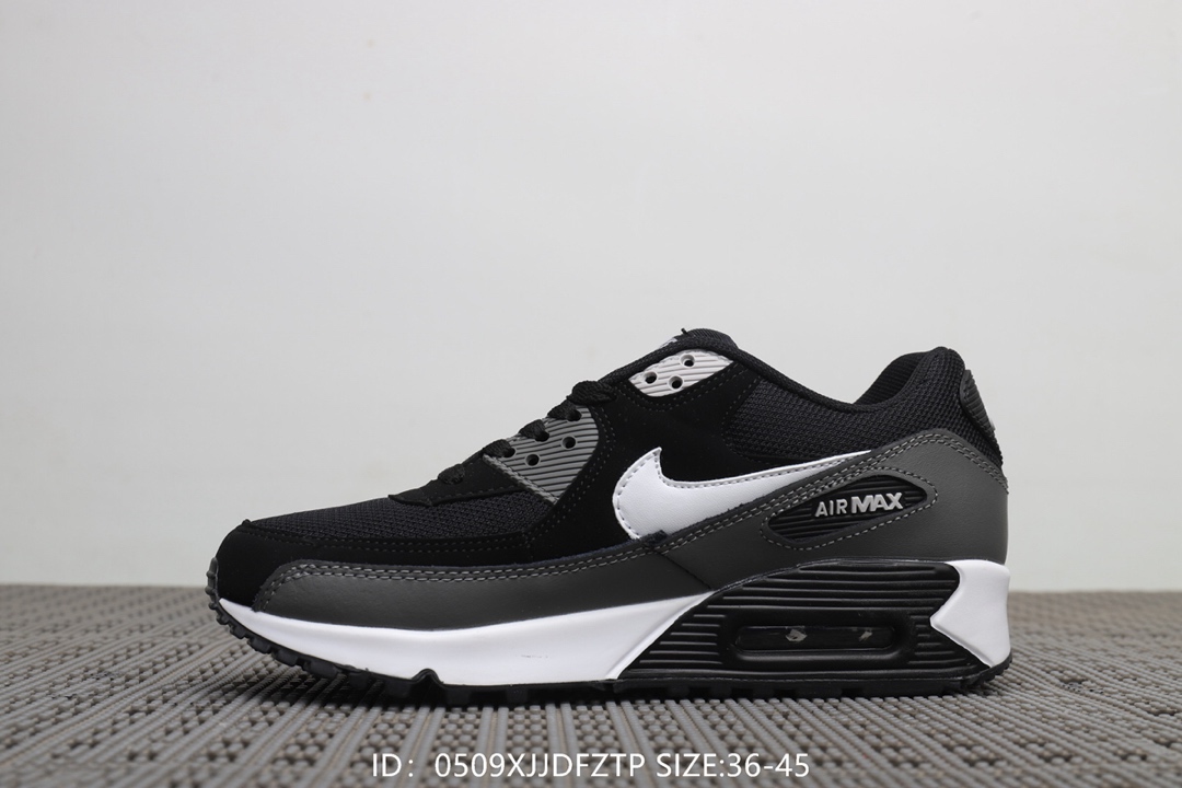110  耐克Nike Air Max 90 后置小气泡气垫缓震跑鞋！号码：36-45