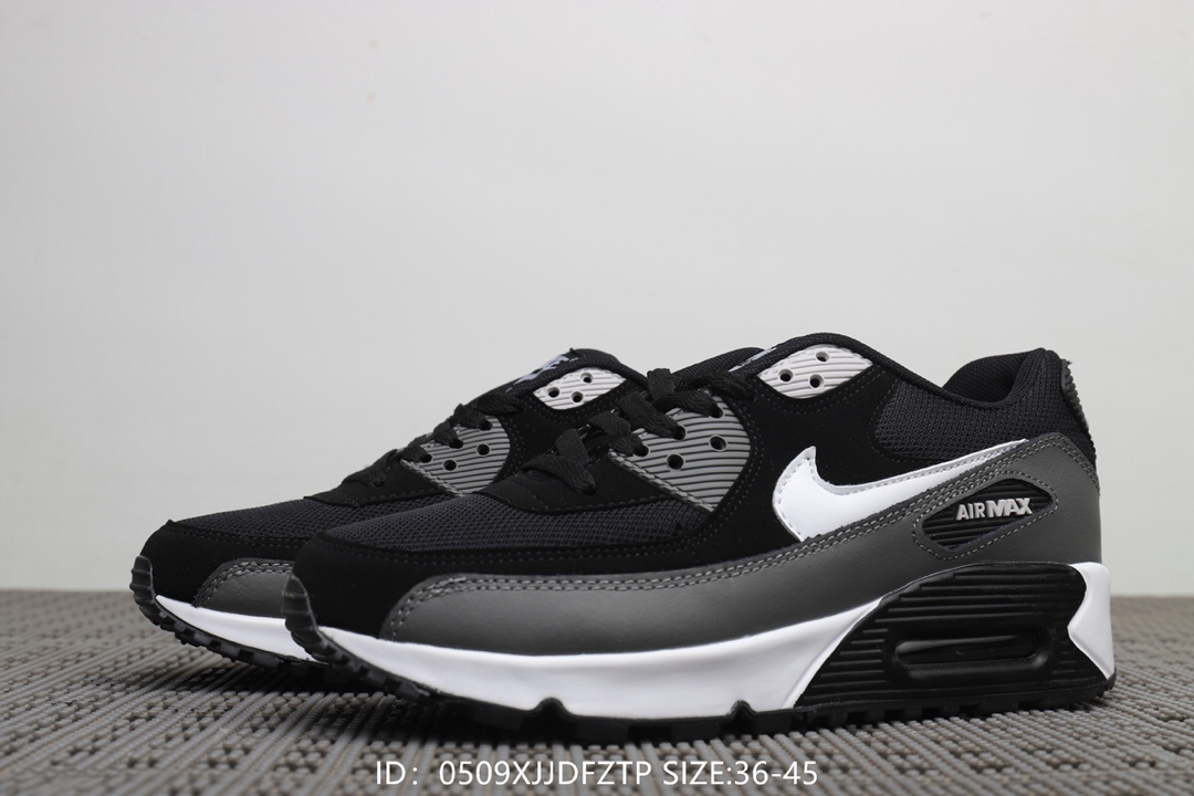 110  耐克Nike Air Max 90 后置小气泡气垫缓震跑鞋！号码：36-45