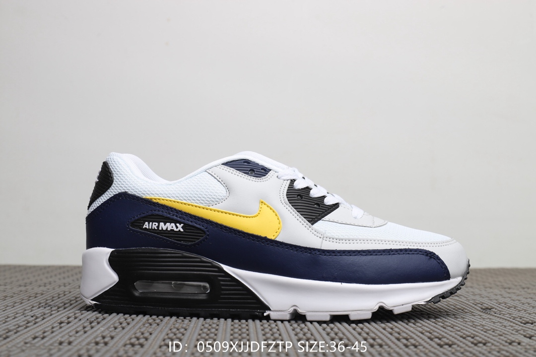 110   集图！耐克Nike Air Max 90 后置小气泡气垫缓震跑鞋！号码：36-45