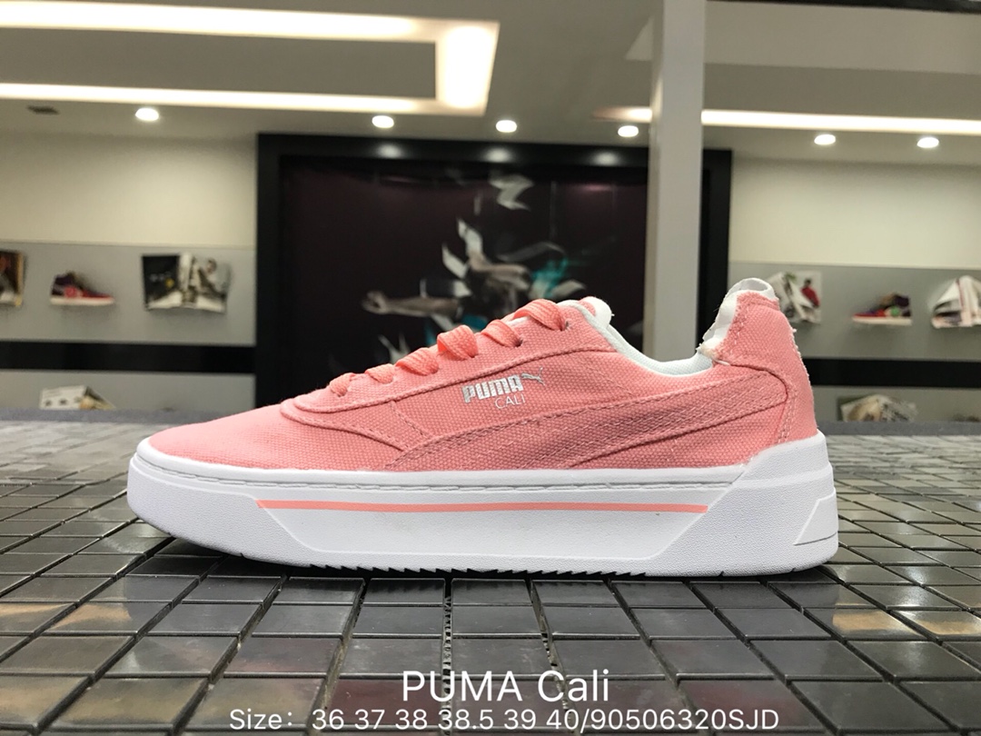 135  彪马公司级 PUMA Cali LTHR彪马新款男女春季新款中性休闲鞋。