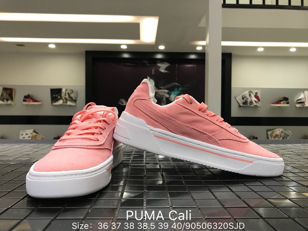 135  彪马公司级 PUMA Cali LTHR彪马新款男女春季新款中性休闲鞋。