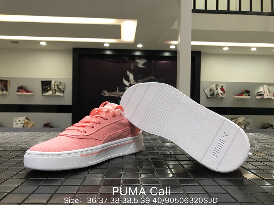 135  彪马公司级 PUMA Cali LTHR彪马新款男女春季新款中性休闲鞋。