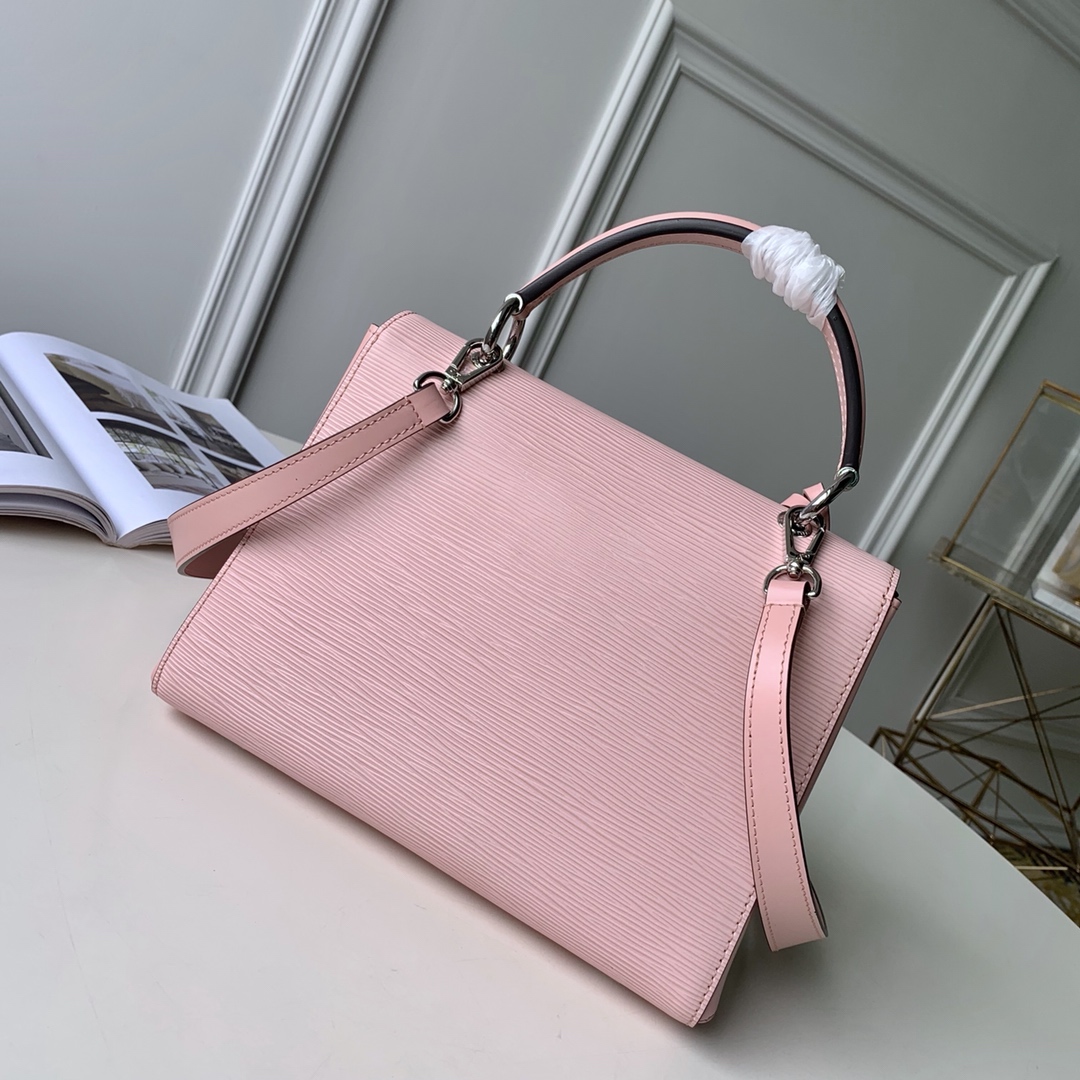 Louis Vuitton LV Grenelle 小号手提包 M53694芭蕾粉