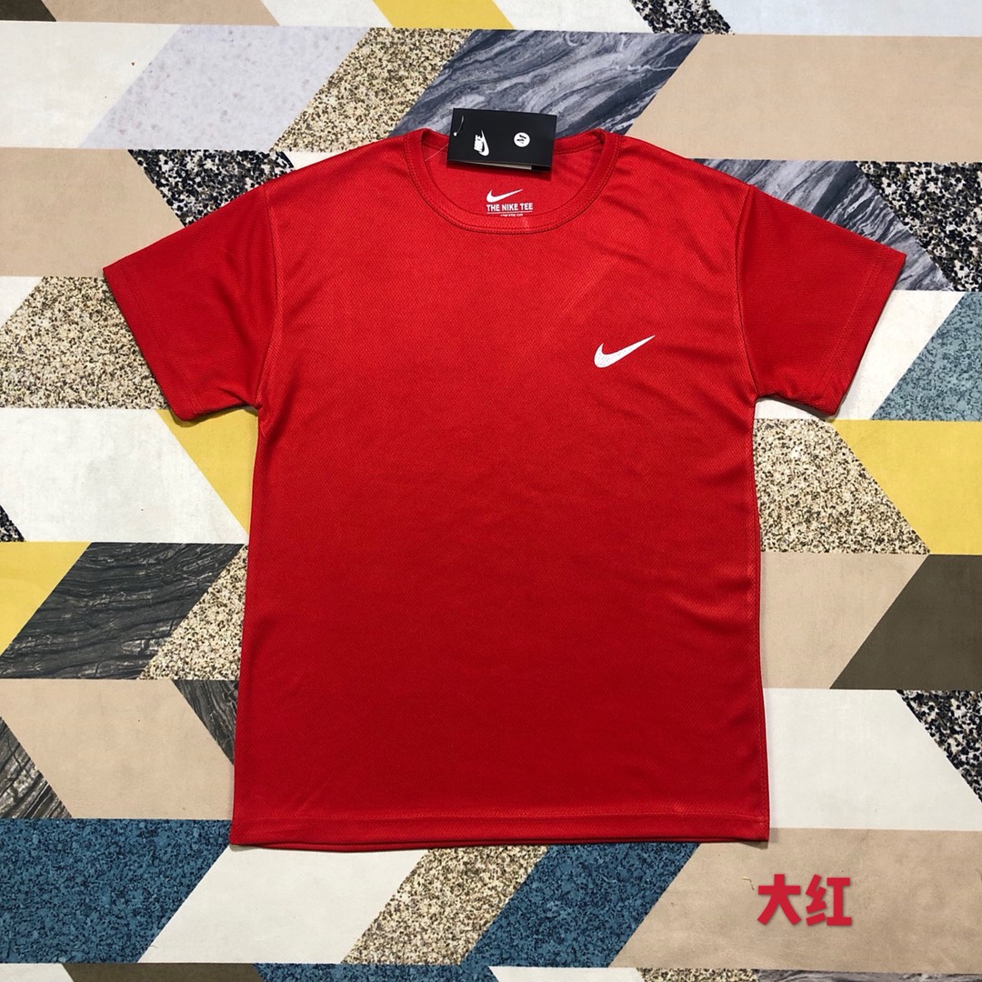 40 性价比之王！#耐克Nike#百搭款，十色可选，基础速干圆领短袖，情侣必备款！