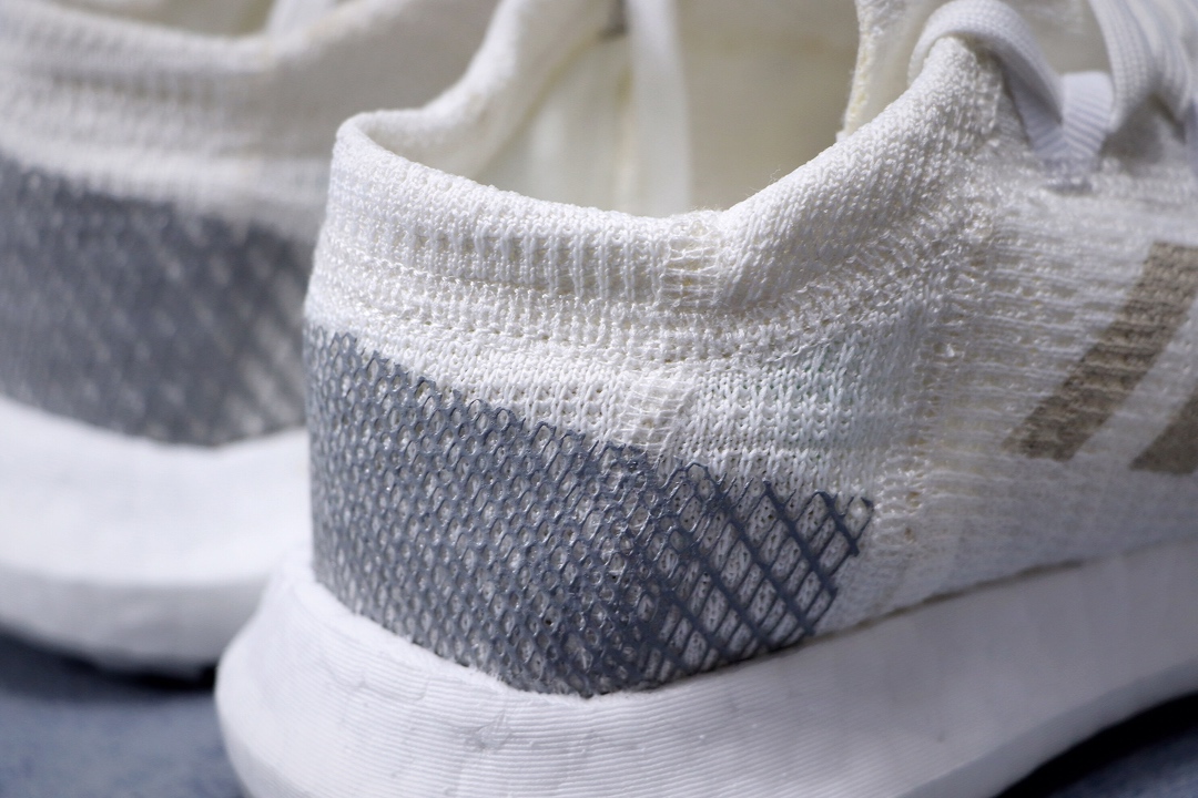 220公司级 阿迪达斯 PureBoost 针织爆米花跑步鞋AH2321