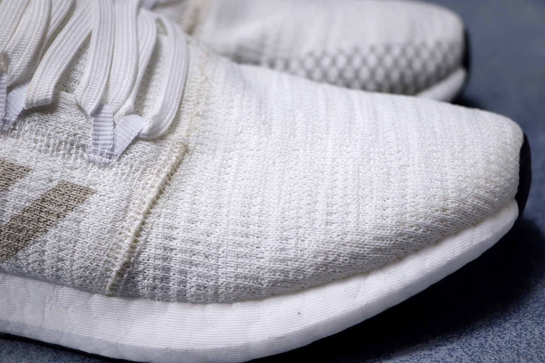 220公司级 阿迪达斯 PureBoost 针织爆米花跑步鞋AH2321
