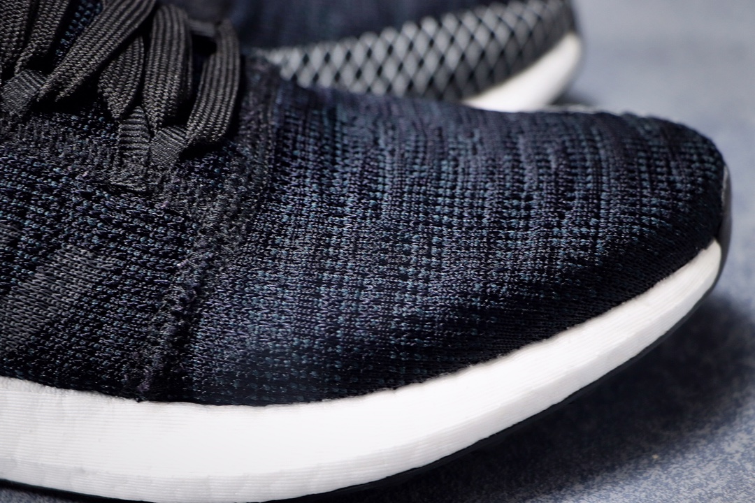 220公司级 阿迪达斯 PureBoost 针织爆米花跑步鞋AH2319