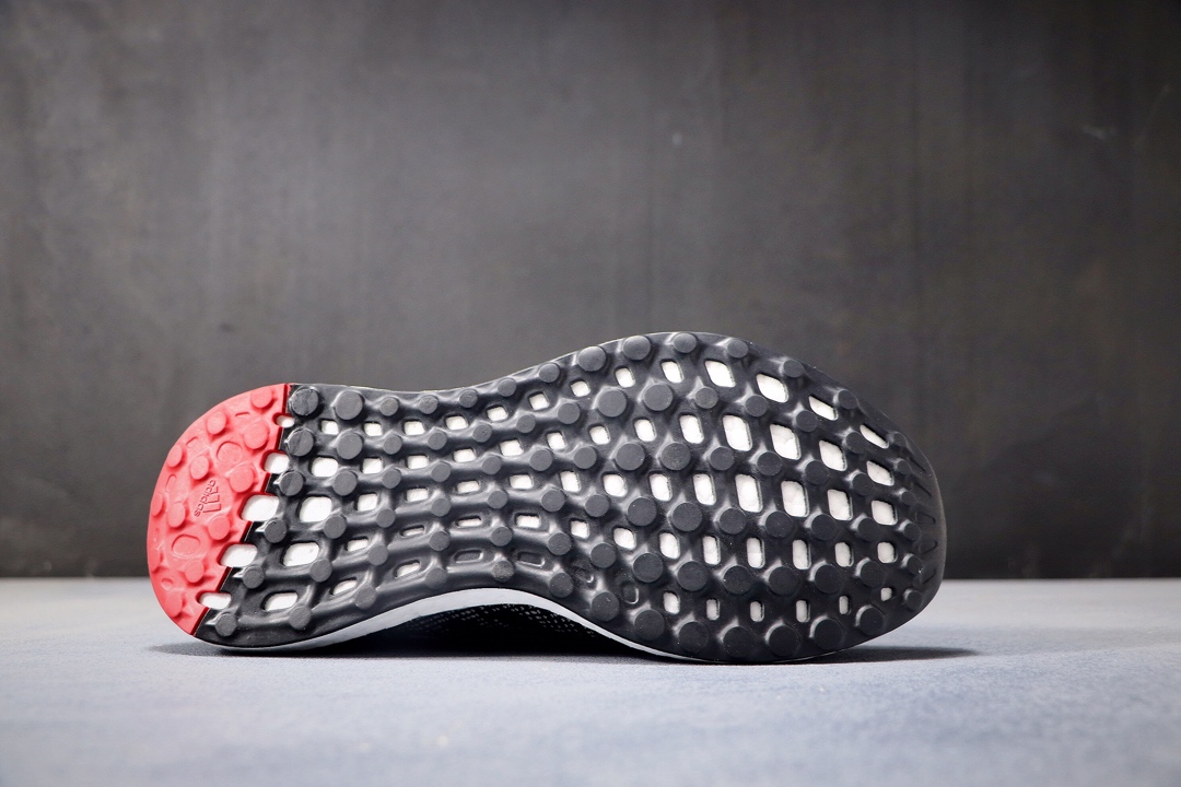 220公司级 阿迪达斯 PureBoost 针织爆米花跑步鞋AH2323