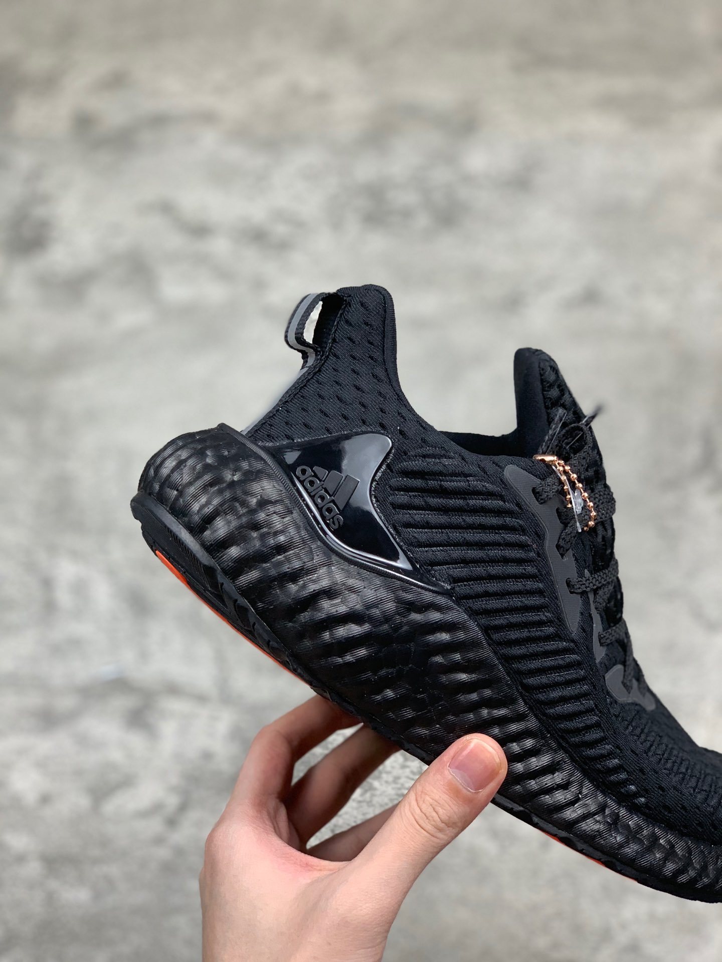 220公司级 阿尔法阿迪达斯Adidas Alphaboost System M 针织鞋面 阿尔法升级爆米花材质休闲运动套脚慢跑鞋