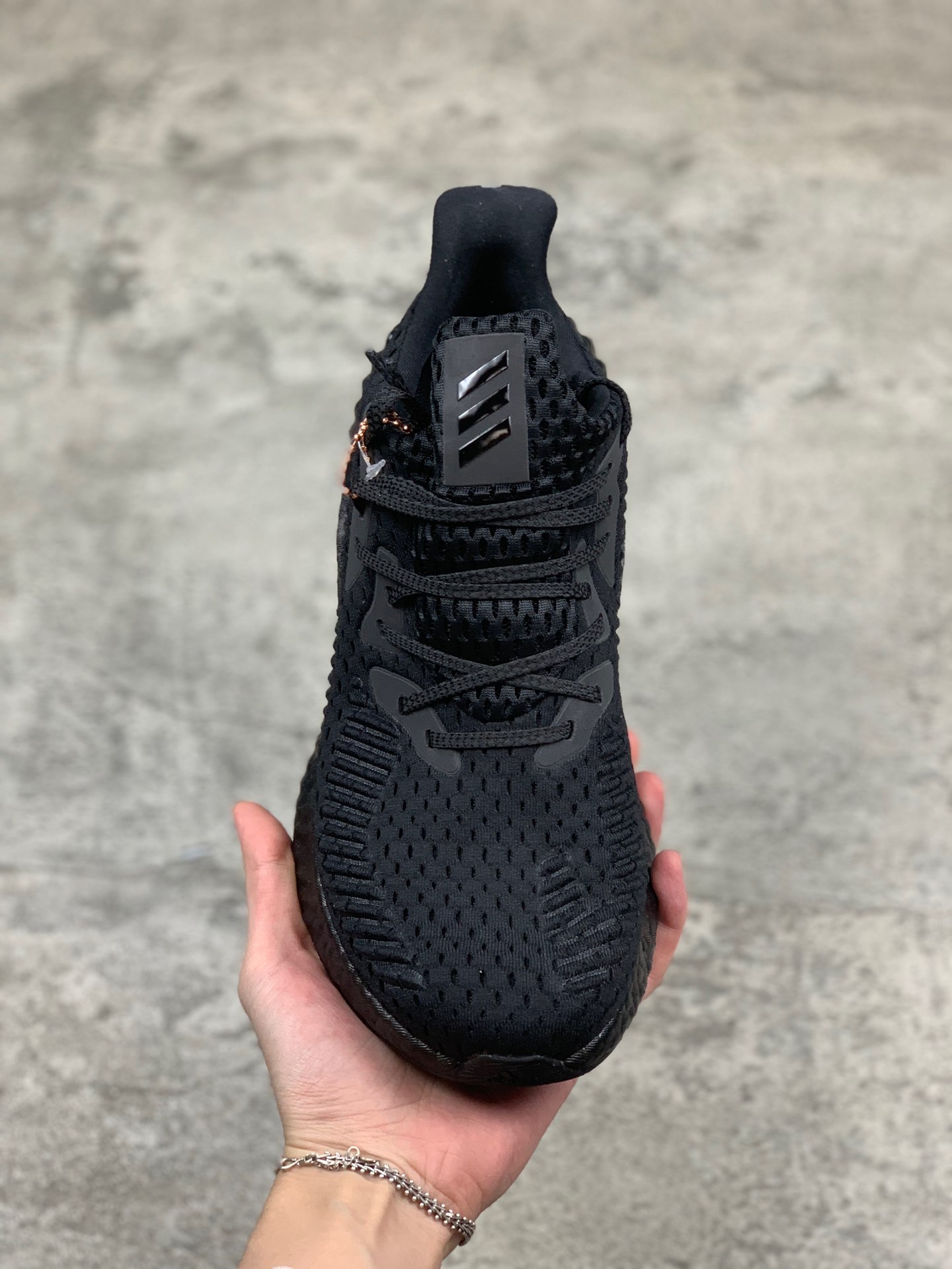 220公司级 阿尔法阿迪达斯Adidas Alphaboost System M 针织鞋面 阿尔法升级爆米花材质休闲运动套脚慢跑鞋