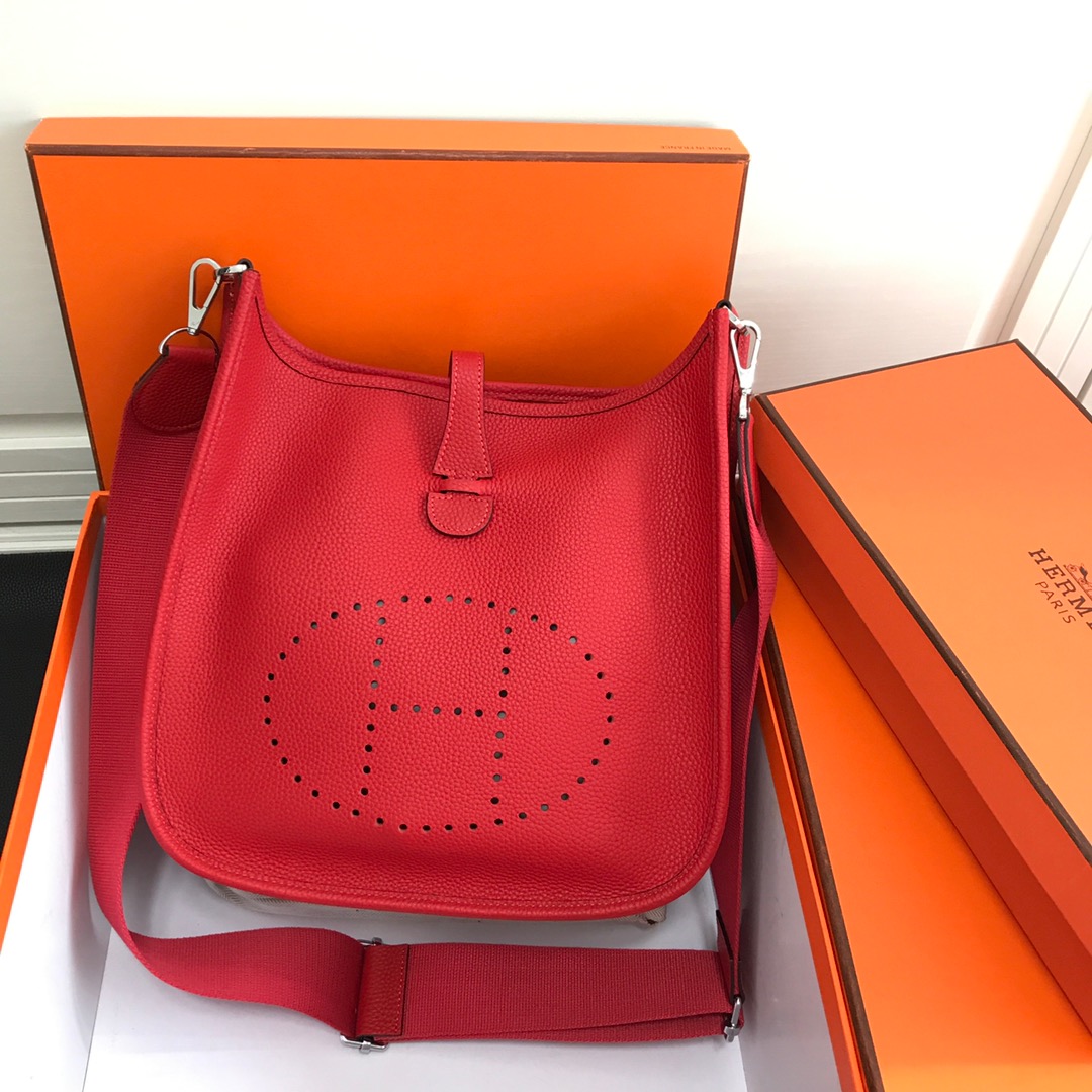 Evelyne (Evelyn) rojo intenso, talla: 28, piel de becerro original importada, costura diagonal estilo motocicleta, corr…