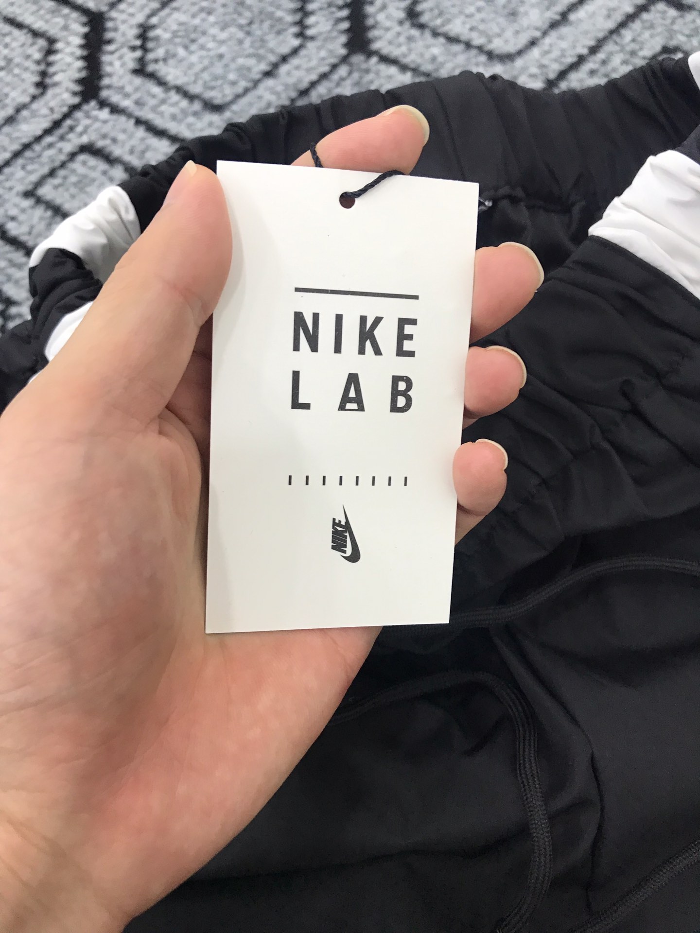 85 耐克Nike夏款拼色束脚裤