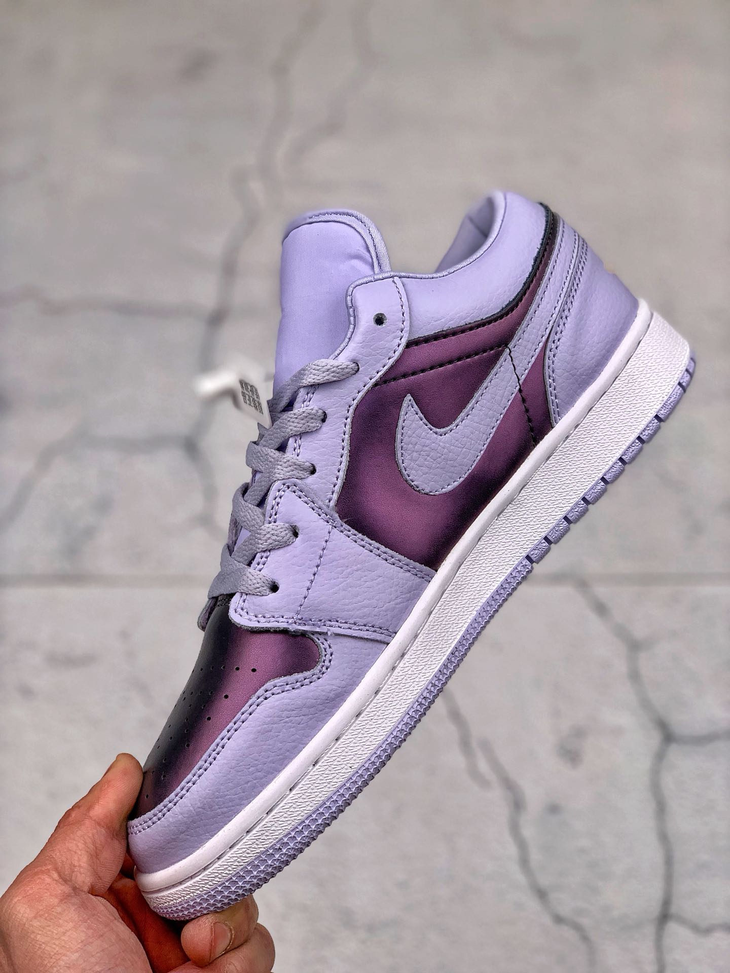 170另有  240版本纯原版本 神仙配色 NIKE Air Jordan 1 Low 乔AJ1 低帮电光紫 亮紫色女子休闲板鞋 554723-505
