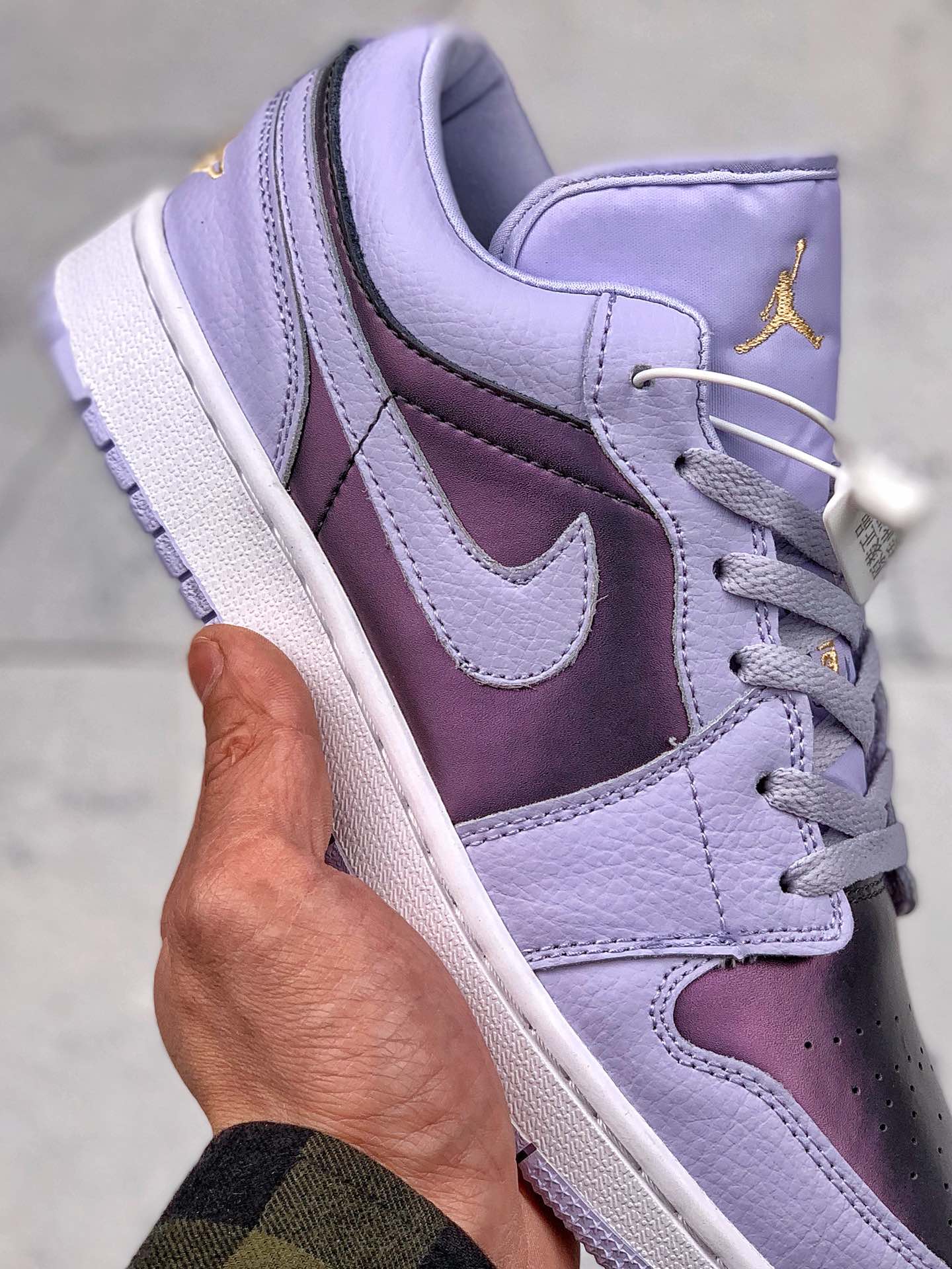 170另有  240版本纯原版本 神仙配色 NIKE Air Jordan 1 Low 乔AJ1 低帮电光紫 亮紫色女子休闲板鞋 554723-505