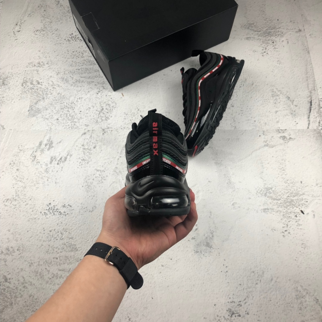 130。NIKE AIR MAX 97子弹 3M“黑子弹联名弹” 复古全掌气垫跑步鞋884421 001