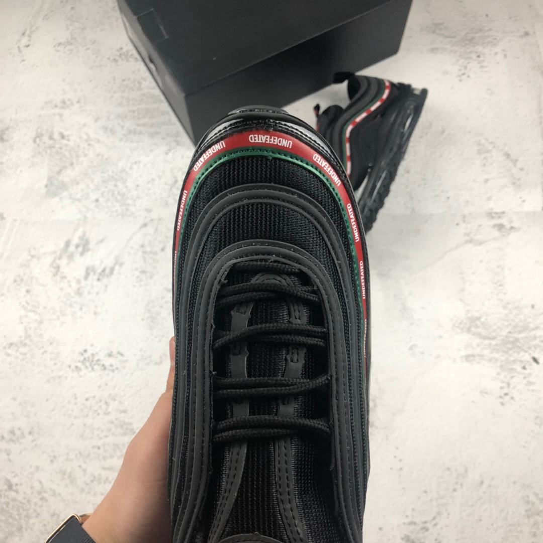 130。NIKE AIR MAX 97子弹 3M“黑子弹联名弹” 复古全掌气垫跑步鞋884421 001
