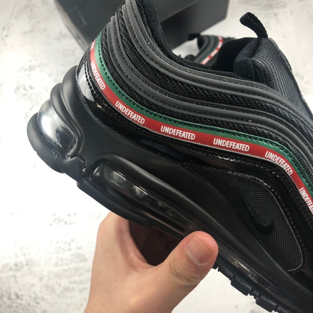 130。NIKE AIR MAX 97子弹 3M“黑子弹联名弹” 复古全掌气垫跑步鞋884421 001