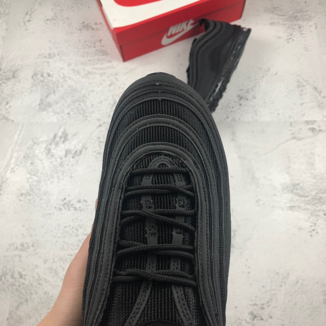 130。NIKE AIR MAX 97子弹 3M“黑子弹联名弹” 复古全掌气垫跑步鞋 884421 001
