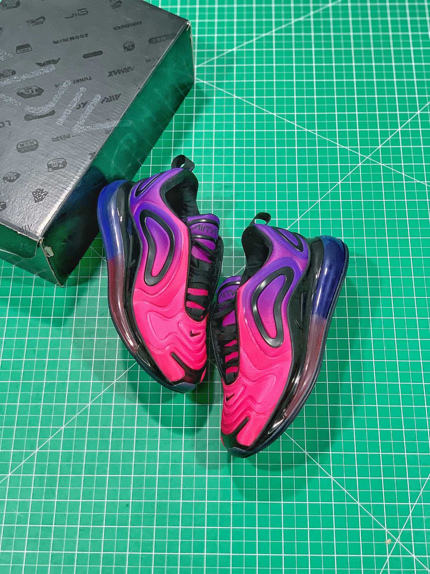 190市场原来220 品质 市场顶级 公司级，黑盒系列，真标半码！Nike Air Max 720 天眼