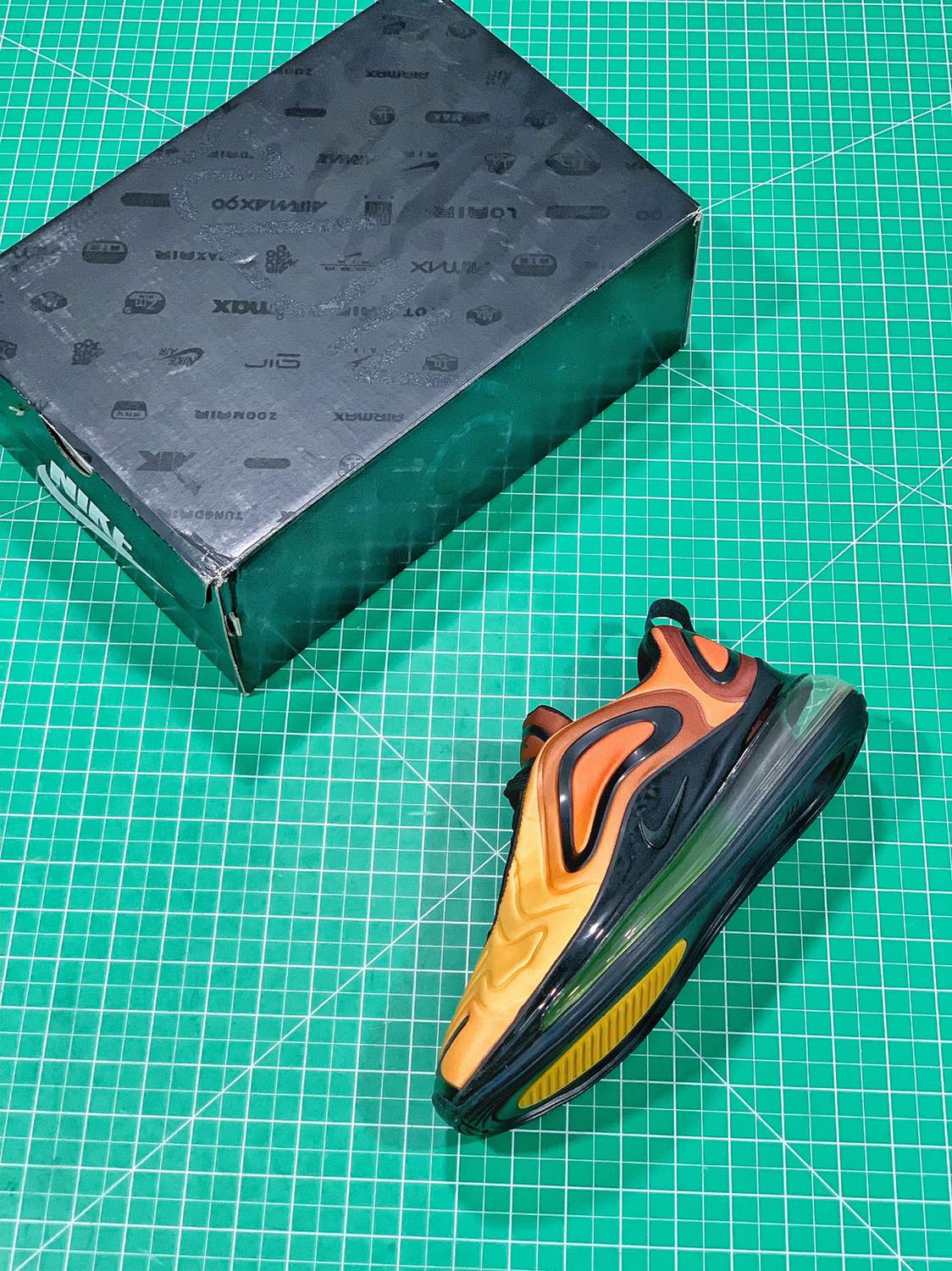 190市场原来220 品质 市场顶级 公司级，黑盒系列，真标半码！Nike Air Max 720 天眼