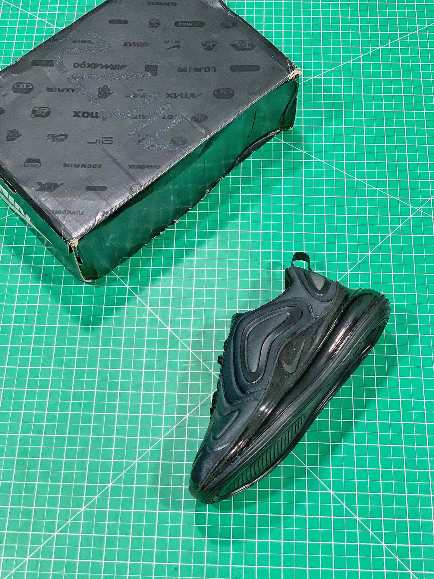 190市场原来220 品质 市场顶级 公司级，黑盒系列，真标半码！Nike Air Max 720 天眼