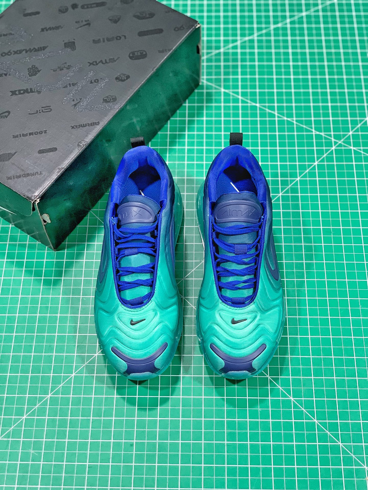 190市场原来220 品质 市场顶级 公司级，黑盒系列，真标半码！Nike Air Max 720 天眼