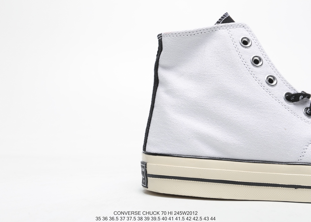 110    Converse 1970s 匡威 复古三星标阴阳太极 高帮帆布鞋164209C