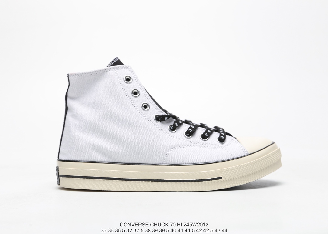 110    Converse 1970s 匡威 复古三星标阴阳太极 高帮帆布鞋164209C