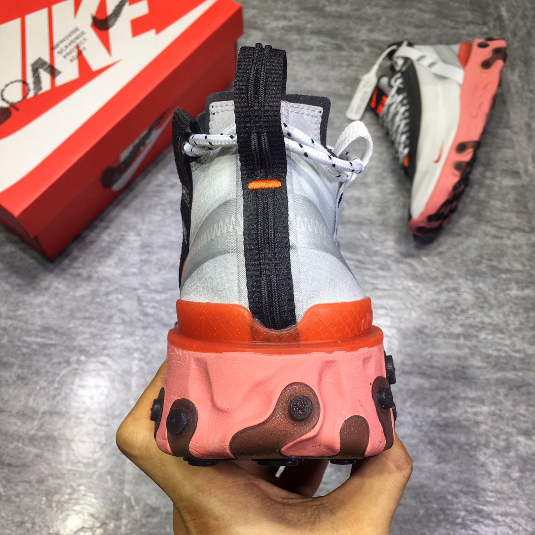 240终端供货 纯原公司货 高桥跑鞋市面最高版本渠道供货NiKe React LW WR Mid Low ISPA 毒液 高桥盾机能跑鞋 AT3143-100