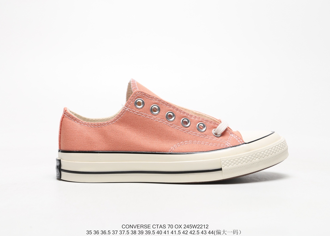 120 Converse 1970s 蜜桃粉 官方最新版本正确软蓝底 修正版 匡威 Converse 1970s 蜜桃粉高低帮