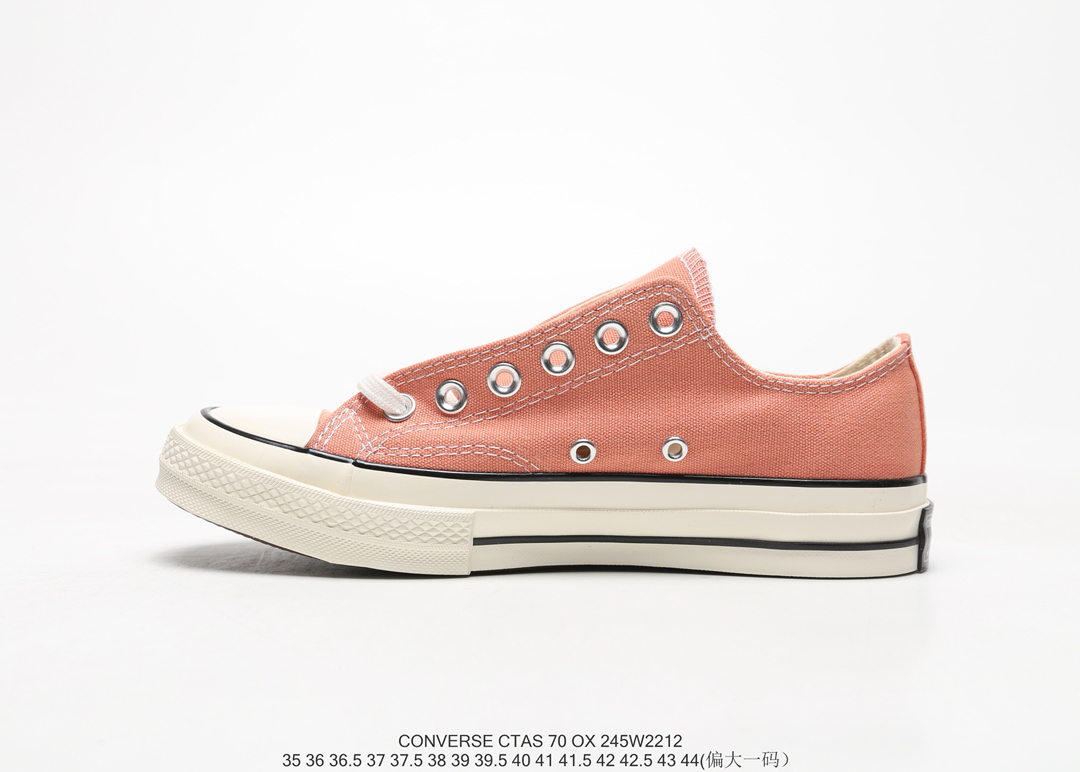 120 Converse 1970s 蜜桃粉 官方最新版本正确软蓝底 修正版 匡威 Converse 1970s 蜜桃粉高低帮