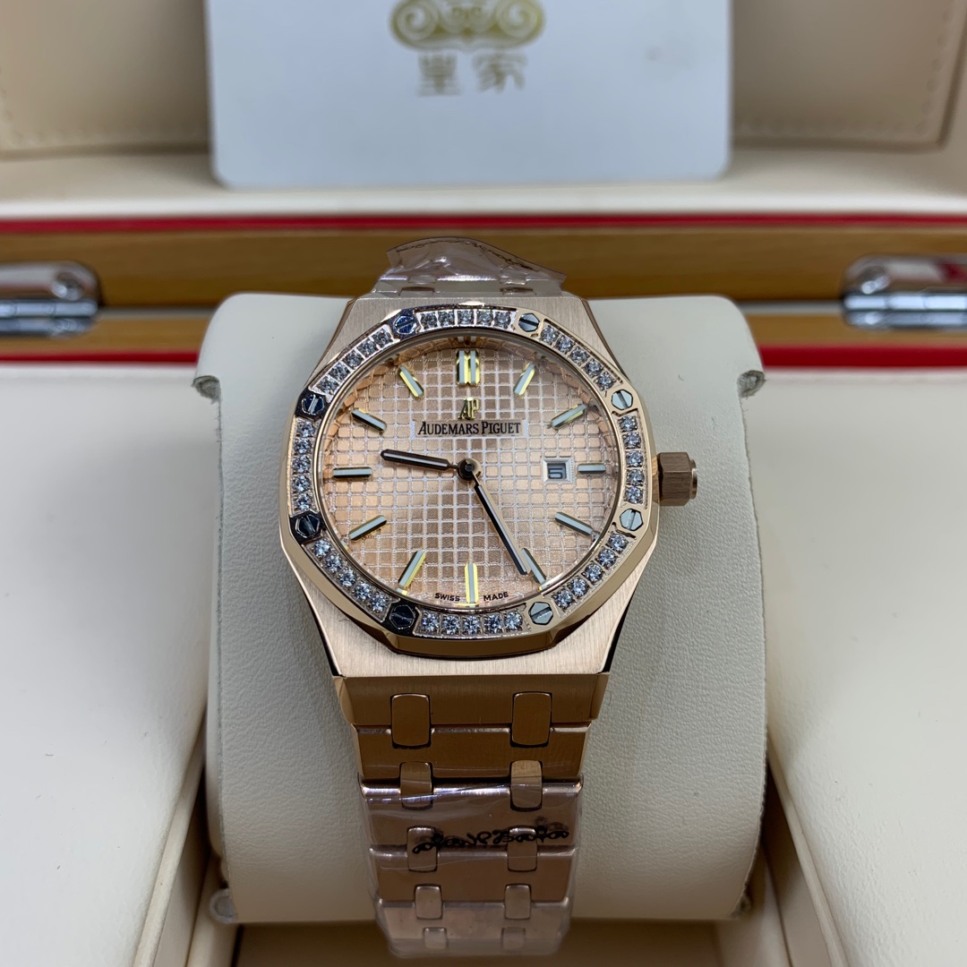 Audemars Piguet 皇家 AP爱彼女款带钻腕表