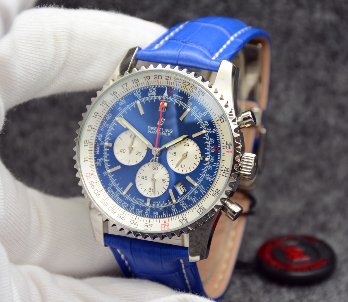 Classic 100-Year-Old Steel Wrist Watch with Imported Stone Core - 图片 2