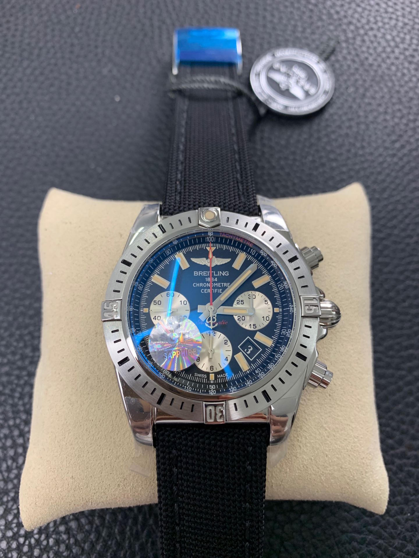 [Breitling Watches]gf ace pilot mechanical chronograph watch