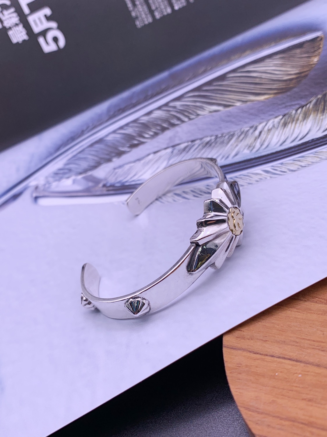 NO:101001,Goro Takahashi Goros sterling silver open bracelet, Takahashi bracelet, bracelet, pure silver19860909高桥吾郎goros 纯银 开口手环,高桥手镯,bracelet,pure silver,Jewelry