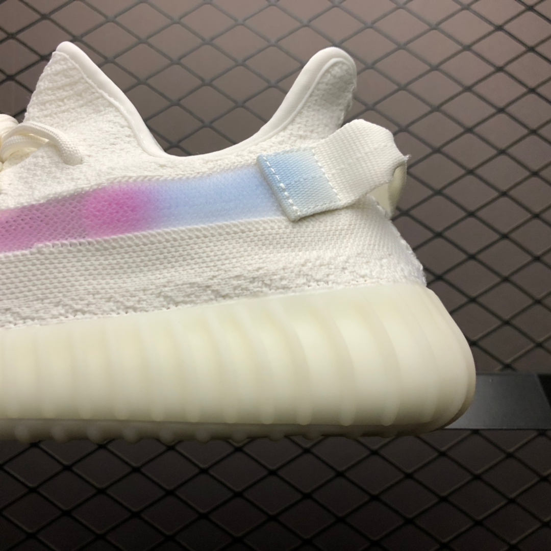 玩味无穷 客制配色 Adidas 阿迪达斯 Yeezy Boost 350V2 椰子 变色龙 尺码:36 36.5 37 38 38.5 39 4