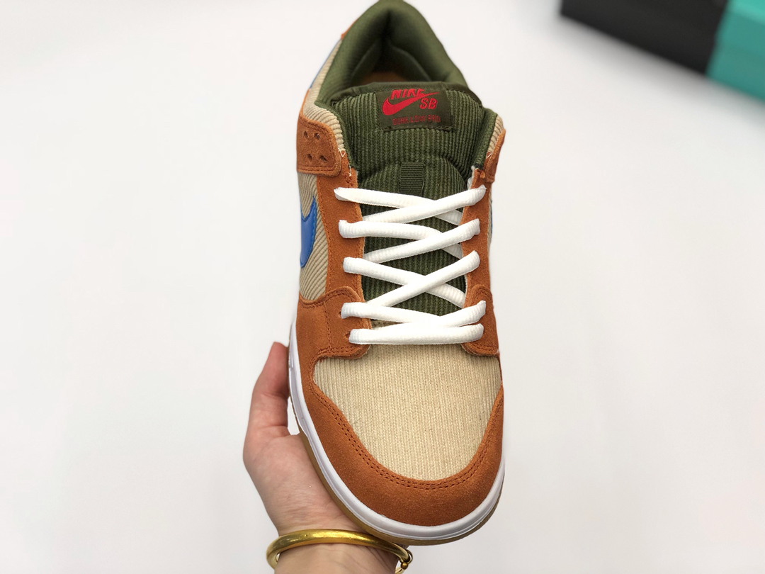 160Nike Dunk Sb Low Pro “Light Cream” BQ6817-201 灯芯绒滑板鞋