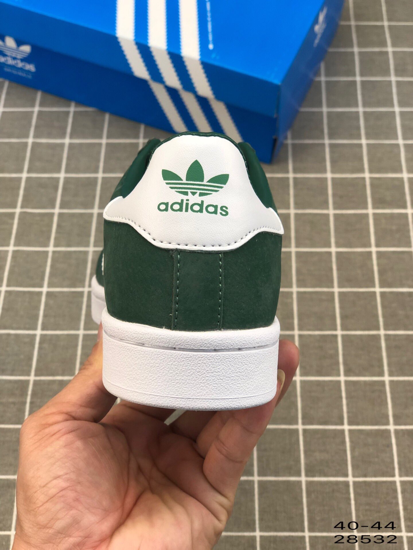 95阿迪达斯 Adidas Campus W 经典款 三叶草低帮休闲板鞋