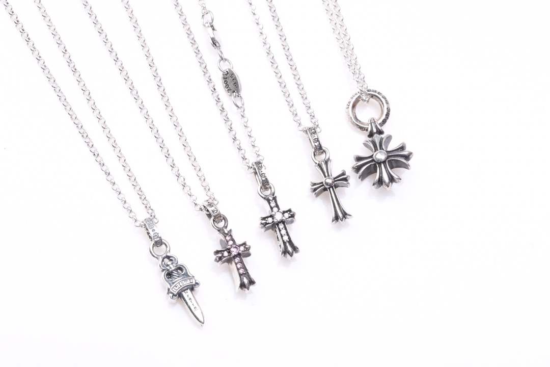 Chrome Hearts chrome hearts 克罗心项链夏天超火的锁骨链