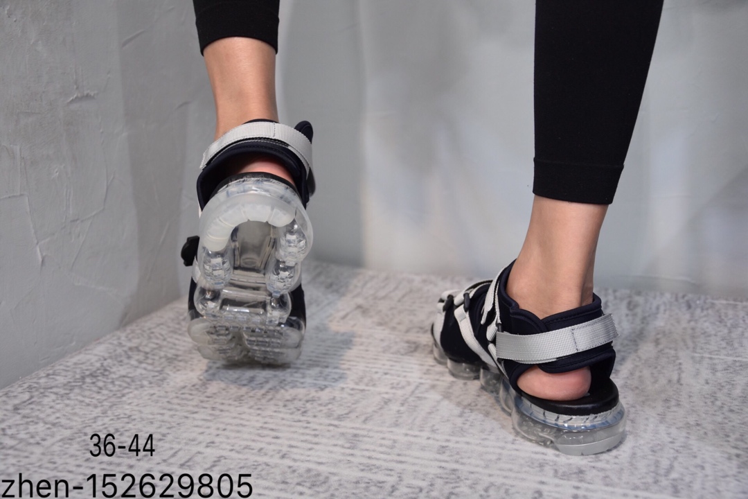 140简介：Nike Air Max 2018 耐克蒸汽大气垫缓震魔术贴凉鞋