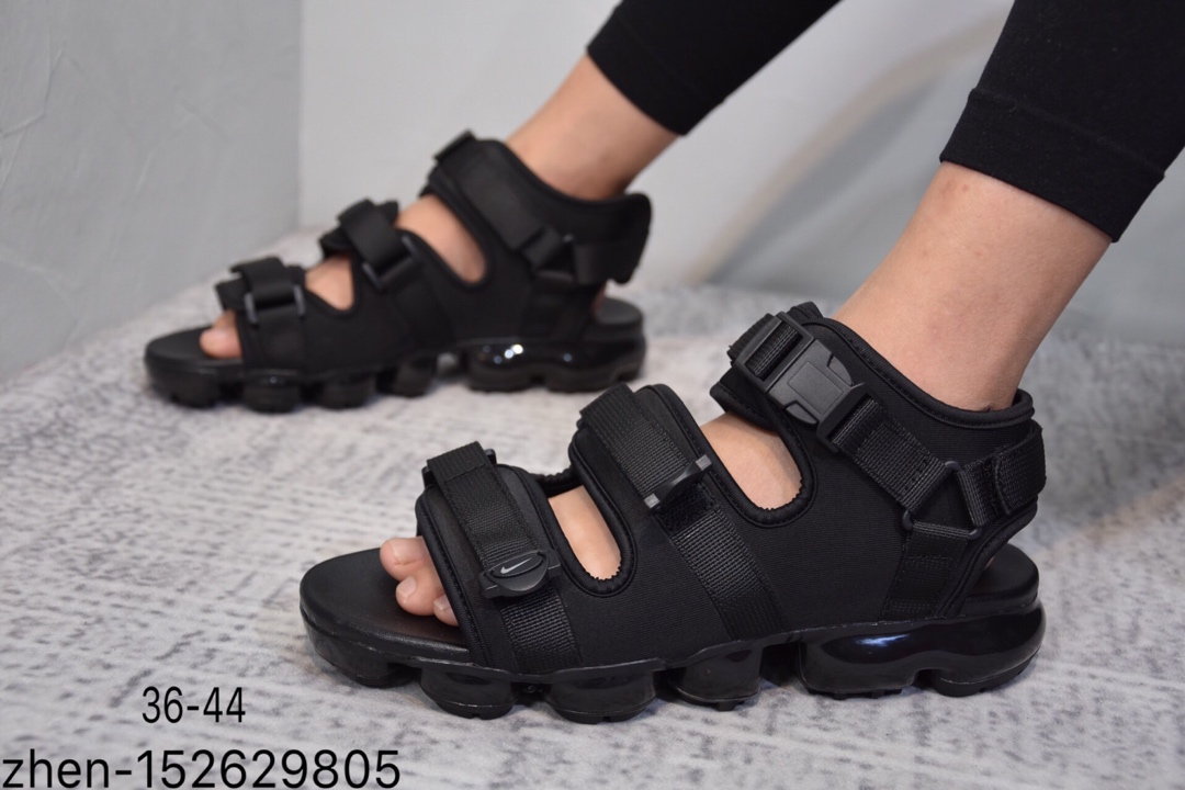 140简介：Nike Air Max 耐克蒸汽大气垫缓震魔术贴凉鞋