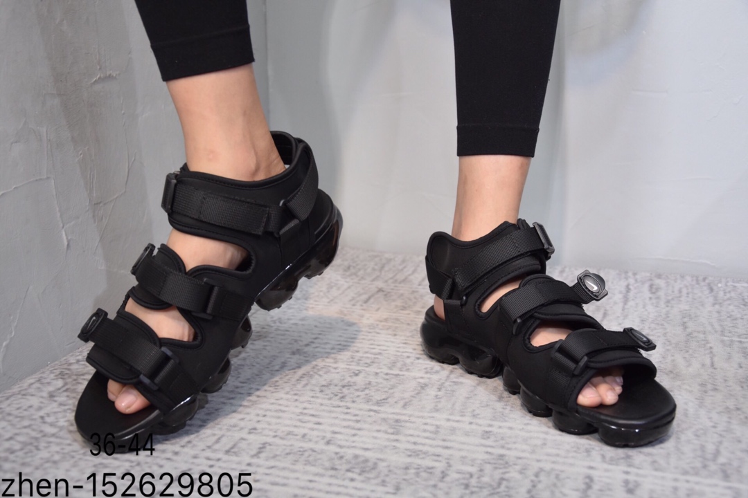 140简介：Nike Air Max 耐克蒸汽大气垫缓震魔术贴凉鞋