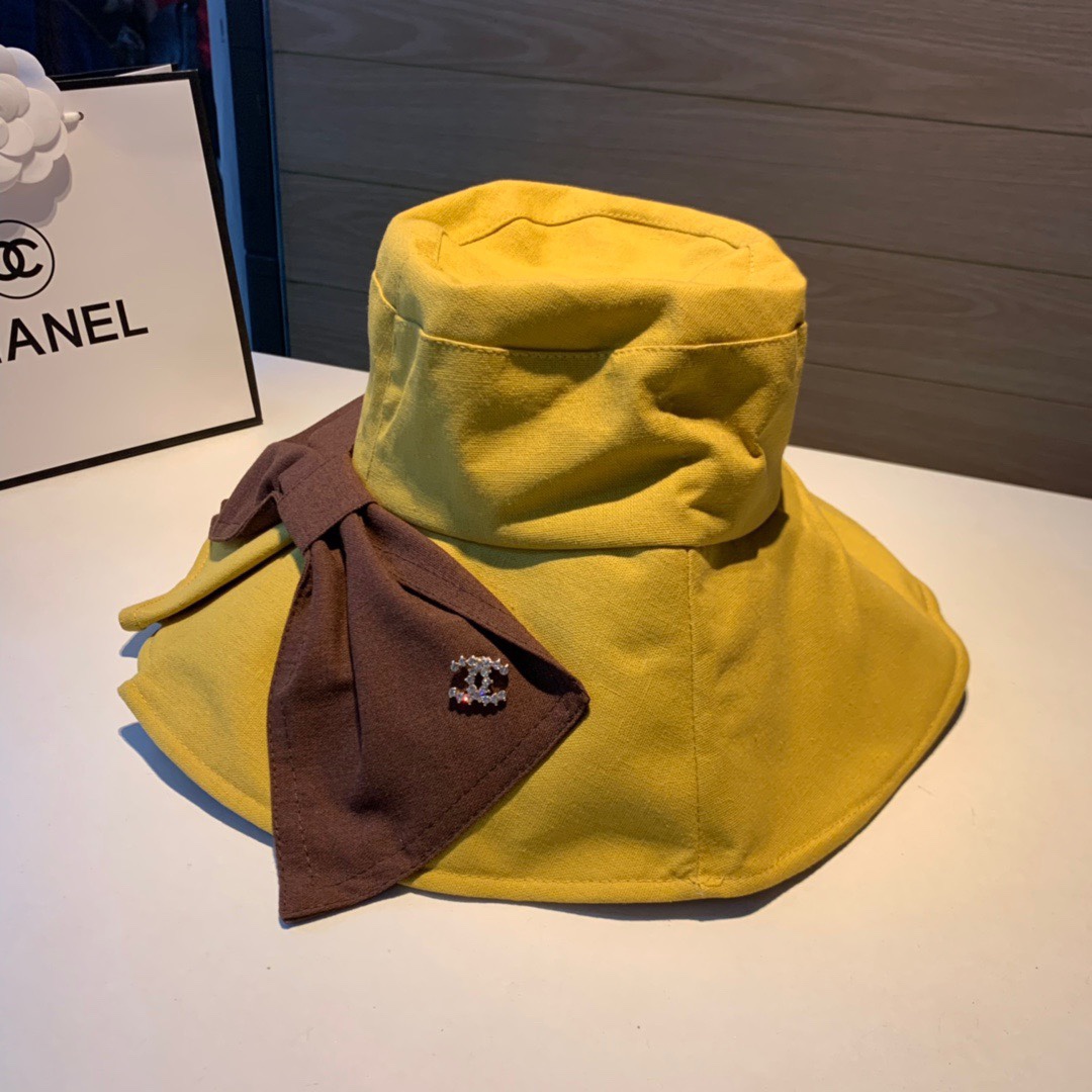 特批215 Chanel香奈儿渔夫帽 遮阳帽 帆布帽 潮人礼帽 百搭时尚 包哥哥 Vip奢站