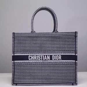 Dior Tote Bags Weave Cotton