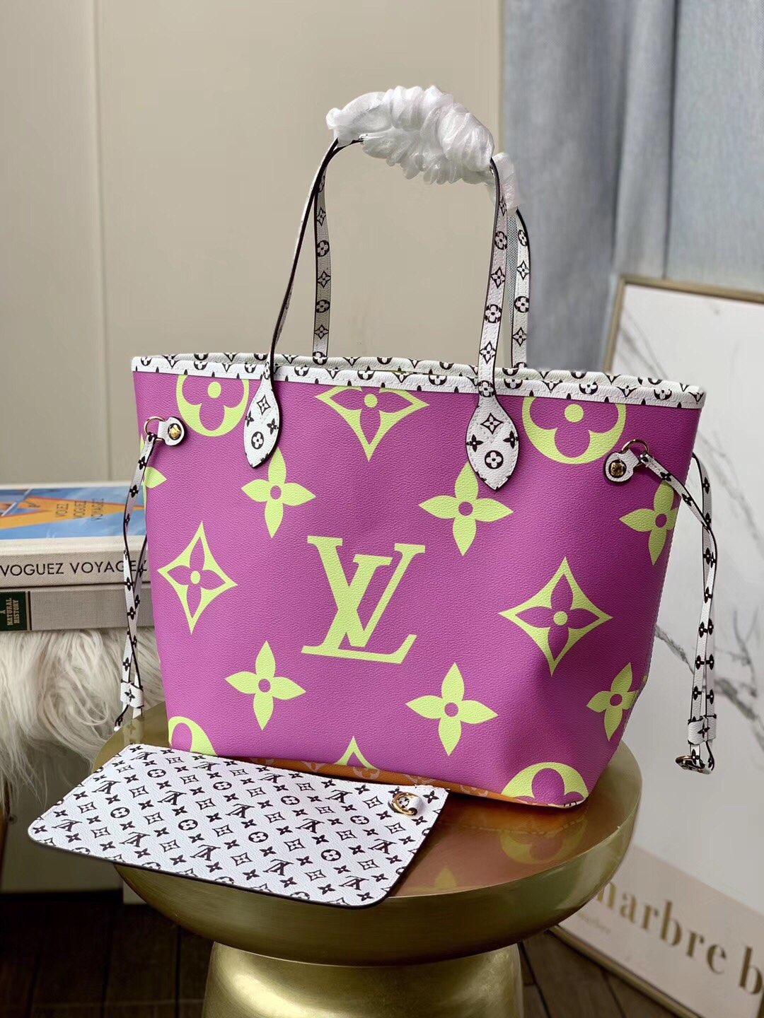Louis Vuitton LV Neverfull Handbags Tote Bags Summer Collection Beach M44588