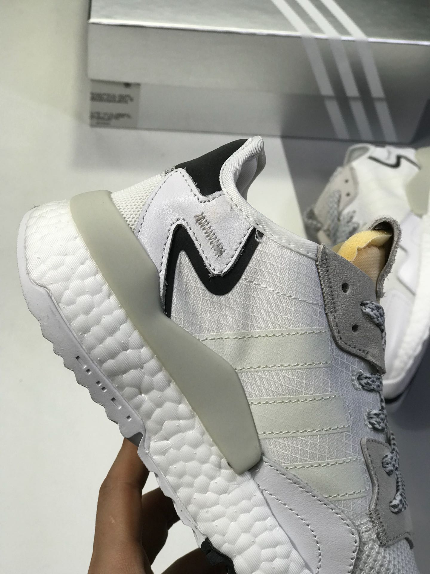 200新增配色【唯一正确版 官方原盒】 阿迪达斯 Adidas Nite Jogger 2019 Boost 夜行者 复古跑鞋原厂材料 原厂大底
