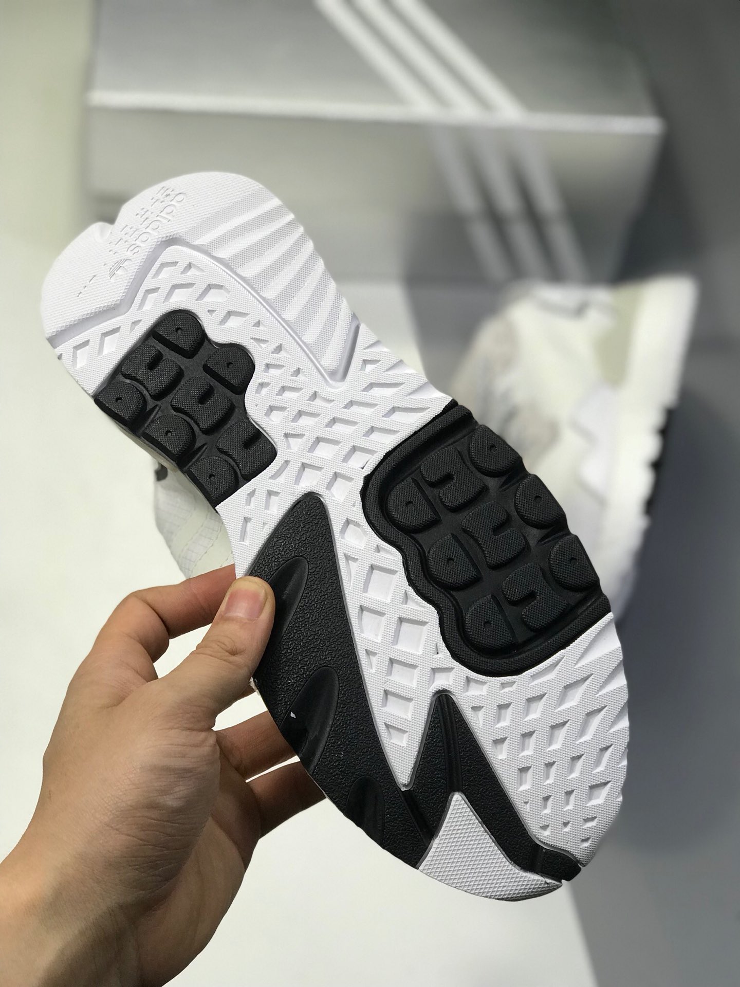 200新增配色【唯一正确版 官方原盒】 阿迪达斯 Adidas Nite Jogger 2019 Boost 夜行者 复古跑鞋原厂材料 原厂大底