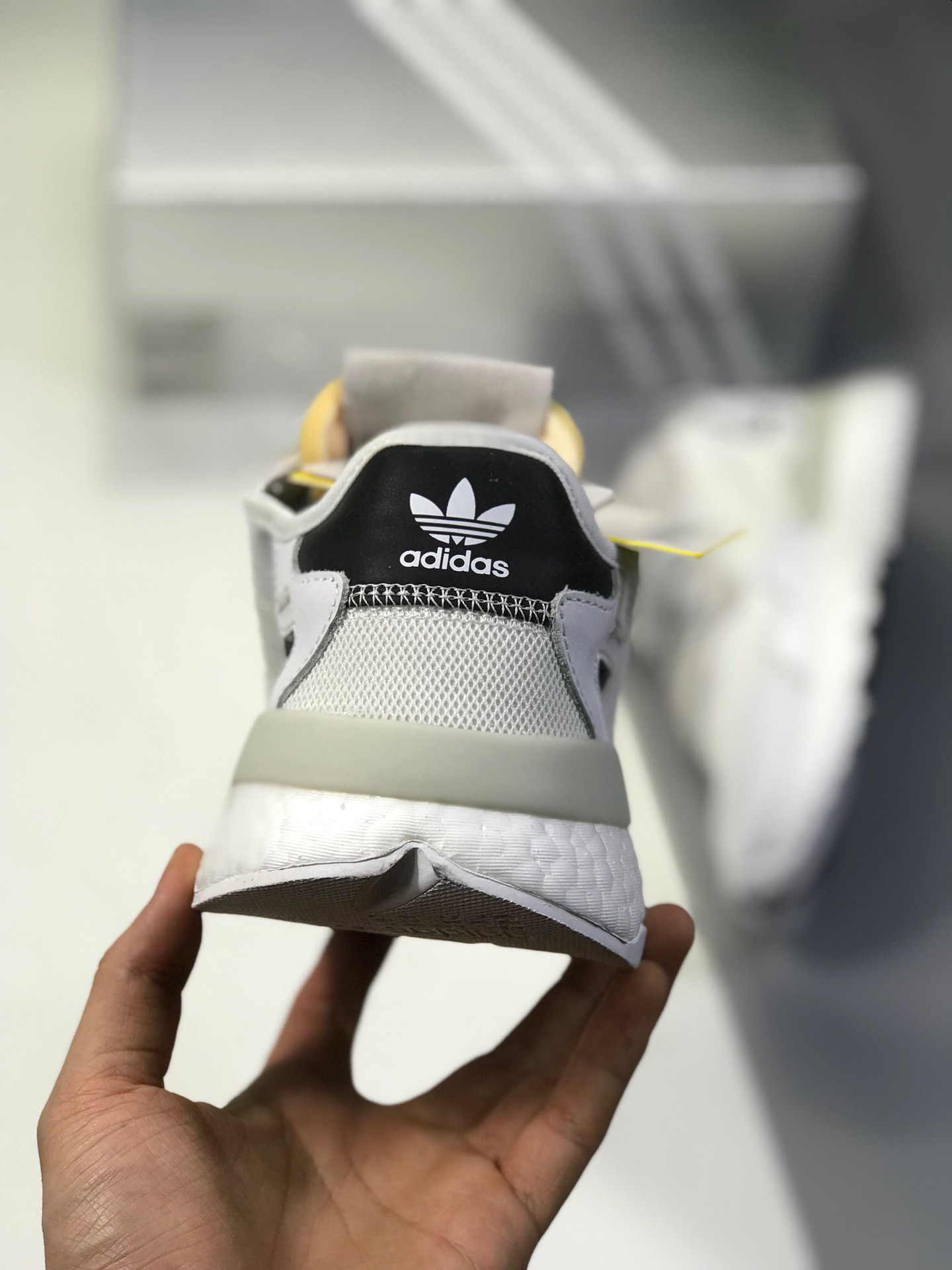 200新增配色【唯一正确版 官方原盒】 阿迪达斯 Adidas Nite Jogger 2019 Boost 夜行者 复古跑鞋原厂材料 原厂大底