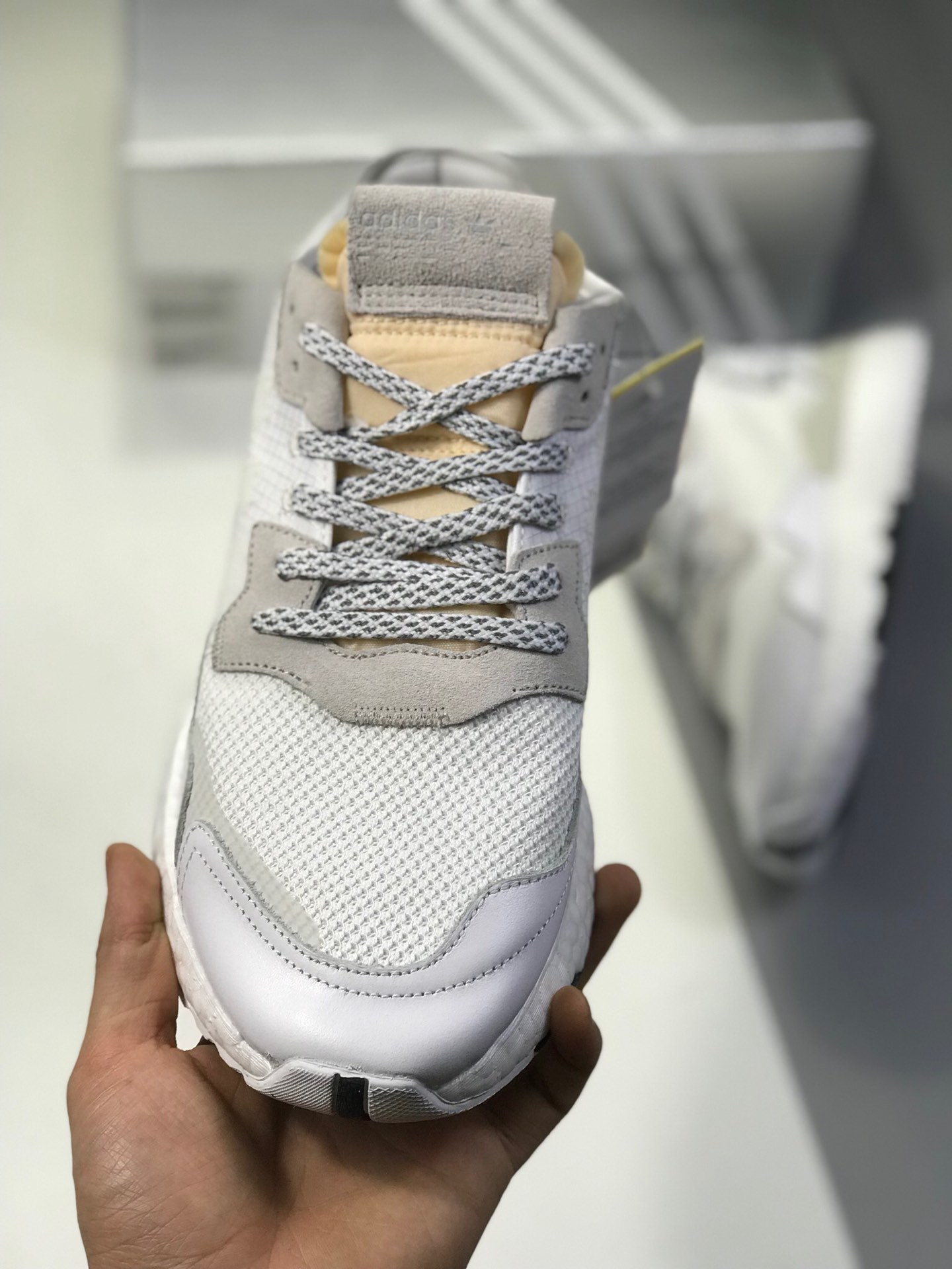 200新增配色【唯一正确版 官方原盒】 阿迪达斯 Adidas Nite Jogger 2019 Boost 夜行者 复古跑鞋原厂材料 原厂大底